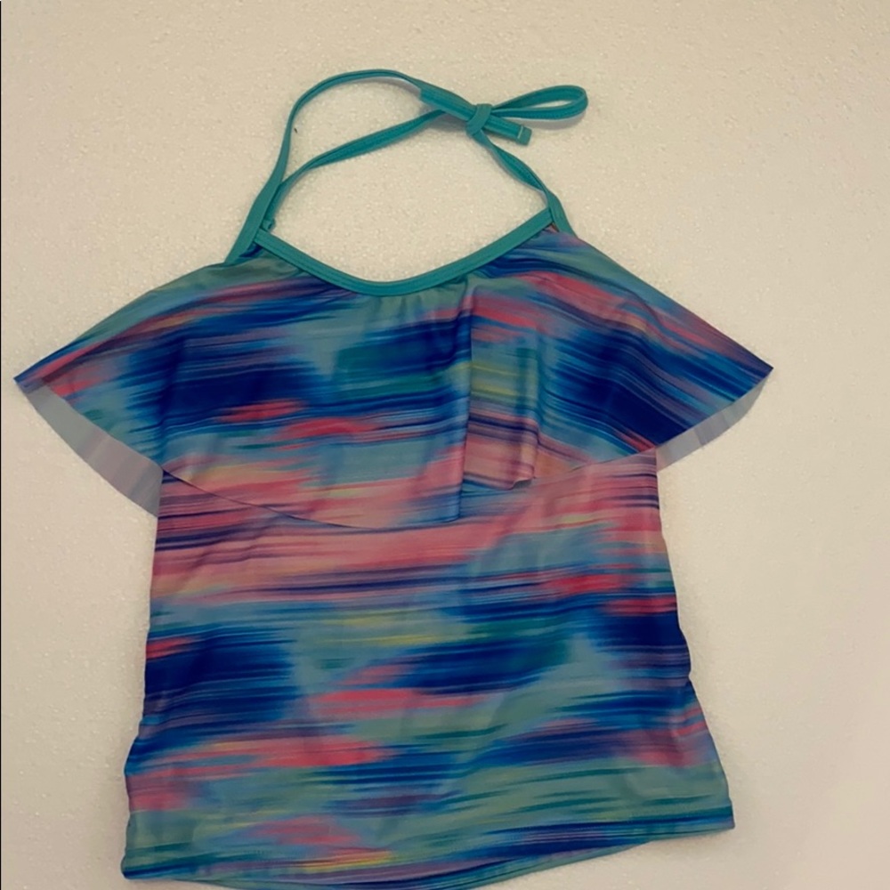 Cat & Jack girls swimsuit top XL